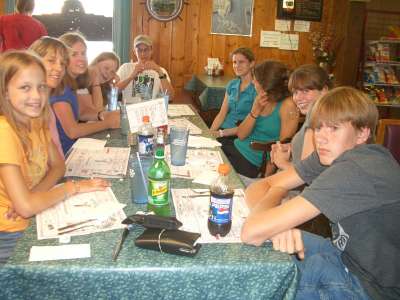 Mark plus Sasha, Ann, Maria, Celina, Sara, Latimer, Torrey, Amy and Claire 